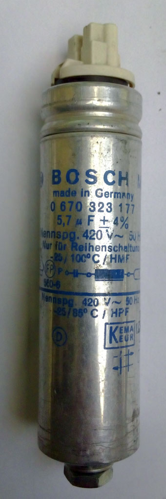 Bosch kondensator – Javap Produktsuche
